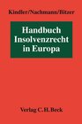 Buchcover Handbuch Insolvenzrecht in Europa