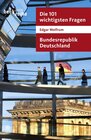 Buchcover Die 101 wichtigsten Fragen - Bundesrepublik Deutschland