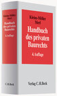 Buchcover Handbuch des privaten Baurechts