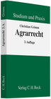 Buchcover Agrarrecht