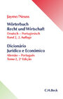 Buchcover Wörterbuch Recht und Wirtschaft Band II: Deutsch - Portugiesisch