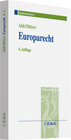 Buchcover Europarecht