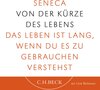 Buchcover Von der Kürze des Lebens