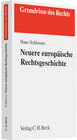 Buchcover Neuere Europäische Rechtsgeschichte