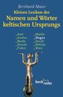 Buchcover Kleines Lexikon der Namen und Wörter keltischen Ursprungs