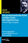 Buchcover Die protestantische Ethik und der Geist des Kapitalismus