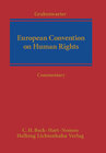 Buchcover European Convention on Human Rights
