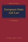Buchcover European State Aid Law
