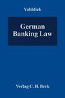 Buchcover German Banking Law