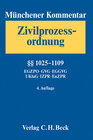 Buchcover Münchener Kommentar zur Zivilprozessordnung  Bd. 3: §§ 1025-1109, EGZPO, GVG, EGGVG, UKlaG, Internationales und Europäis