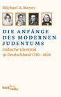 Buchcover Die Anfänge des modernen Judentums