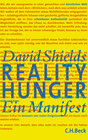 Buchcover Reality Hunger