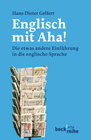 Buchcover Englisch mit Aha!