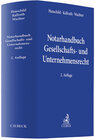 Buchcover Notarhandbuch Gesellschafts- und Unternehmensrecht