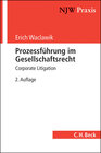 Buchcover Prozessführung im Gesellschaftsrecht