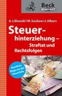 Buchcover Steuerhinterziehung – Straftat und Rechtsfolgen