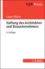 Buchcover Haftung des Architekten und Bauunternehmers