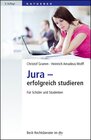 Buchcover Jura - erfolgreich studieren