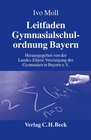 Buchcover Leitfaden Gymnasialschulordnung Bayern