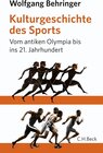 Buchcover Kulturgeschichte des Sports