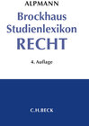 Buchcover Brockhaus Studienlexikon Recht