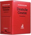 Buchcover Deutsche Gesetze Premium-Ordner 86 mm in Lederoptik mit integrierter Buchstütze