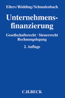 Buchcover Unternehmensfinanzierung