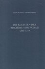 Buchcover Die Regesten der Bischöfe von Passau Bd. IV: 1283-1319
