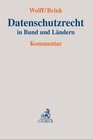 Buchcover Datenschutzrecht in Bund und Ländern