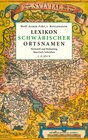 Buchcover Lexikon schwäbischer Ortsnamen