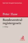 Buchcover Bundeszentralregistergesetz