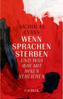 Buchcover Wenn Sprachen sterben