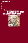 Buchcover Geschichte der Frühen Neuzeit