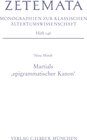 Buchcover Martials 'epigrammatischer Kanon'
