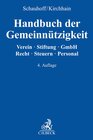 Buchcover Handbuch der Gemeinnützigkeit