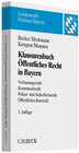 Buchcover Klausurenbuch Öffentliches Recht in Bayern