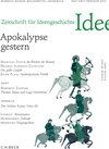 Buchcover Zeitschrift für Ideengeschichte Heft VIII/1 Frühjahr 2014