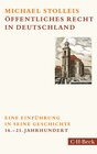 Buchcover Öffentliches Recht in Deutschland