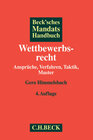 Buchcover Beck'sches Mandatshandbuch Wettbewerbsrecht