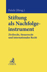 Buchcover Stiftung als Nachfolgeinstrument