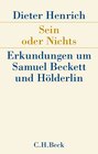 Buchcover Sein oder Nichts