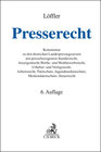 Buchcover Presserecht