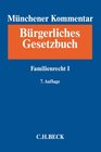 Buchcover Münchener Kommentar zum Bürgerlichen Gesetzbuch Bd. 8: Familienrecht I
