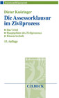 Buchcover Die Assessorklausur im Zivilprozess