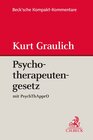 Buchcover Psychotherapeutengesetz