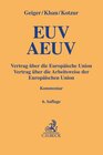 Buchcover EUV / AEUV