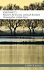 Buchcover Reisen in die Ukraine und nach Russland