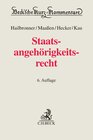 Buchcover Staatsangehörigkeitsrecht