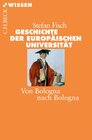 Buchcover Geschichte der europäischen Universität