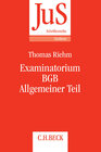 Buchcover Examinatorium BGB Allgemeiner Teil